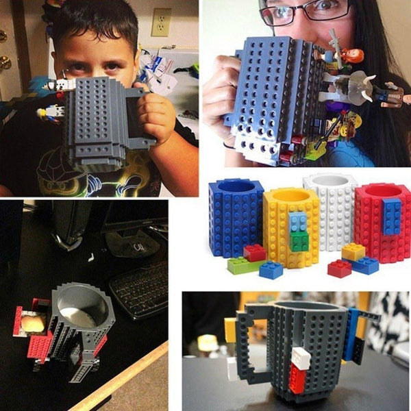 Adventure3D™ Lego Coffee Mug 12 ounces BPA Free Toys & Games SmartGear Factory