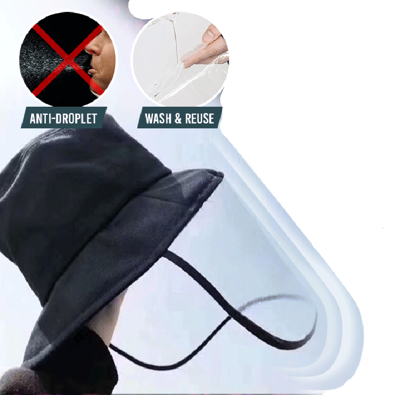 Reusable Face Shield Hat